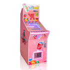 Wood Mini Pinball Game Machine Bảng màu xanh / hồng trong tiền được vận hành
