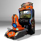Metal Force Car Racing Arcade Machine 110 V / 220 V Điện áp 200kg Trọng lượng màu
