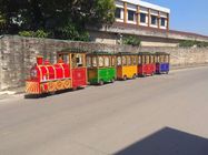 Công viên giải trí Kids Arcade Machine Electric Trackless Train Rides On Car