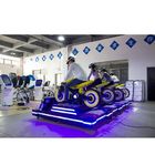 Trình mô phỏng thực tế ảo CE, RGB LED 220v 4 người chơi Video trò chơi đua xe mô tô VR siêu thú vị