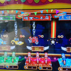 Máy chơi arcade trẻ em tùy chỉnh, đồ chơi Crazy 3 người chơi vé máy trò chơi xổ số