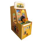 Máy chơi game trẻ em màu vàng và màu xanh, máy trò chơi đổi thưởng trong nhà