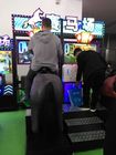 Metal Fiberglass Horse Racing Arcade Machine / Go Go J Racer Video Game Machine