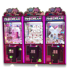 Chất liệu PVC Dream Doll Claw Machine Với đèn LED / Máy cẩu Arcade